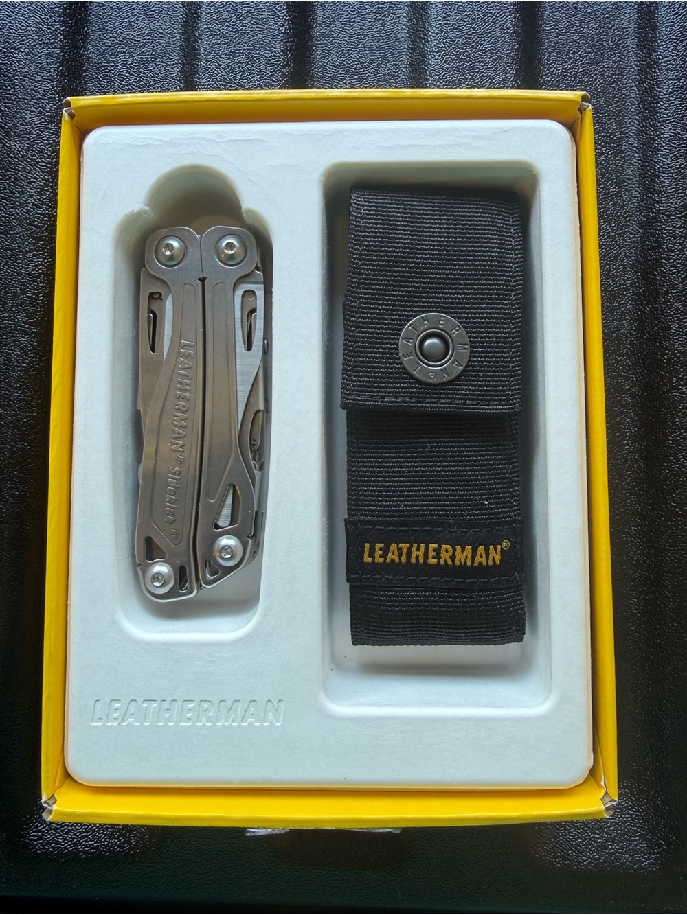 Leatherman Stainless Steel Multi-Tool with Black Nylon Pouch